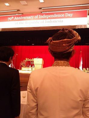 【福田たつおからのメッセージ】クラーク総裁との朝食会/イノベーション・ジャパン2015/インドネシア共和国独立70周年記念式典など